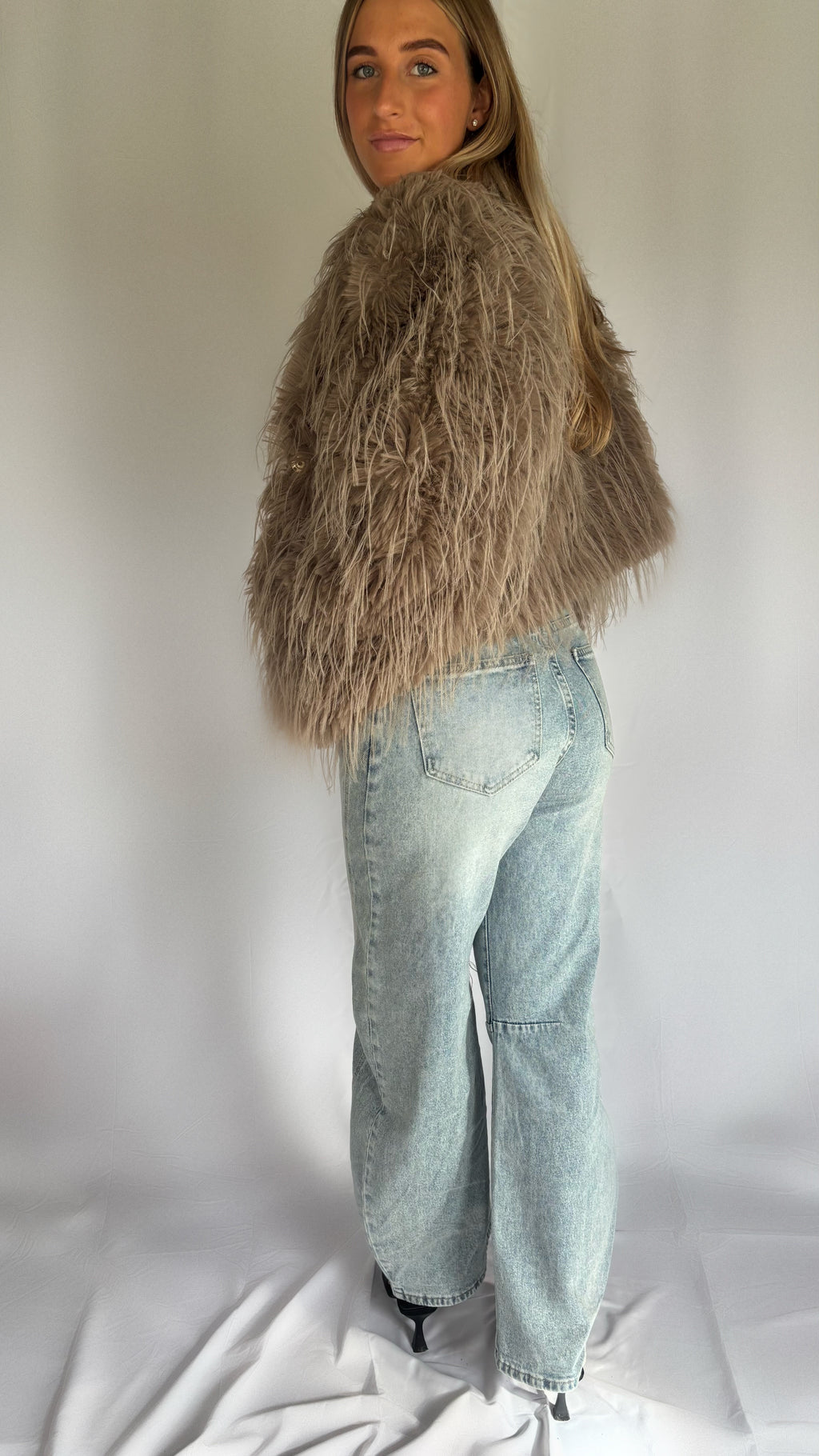 THE CLOË FAUX FUR JACKET