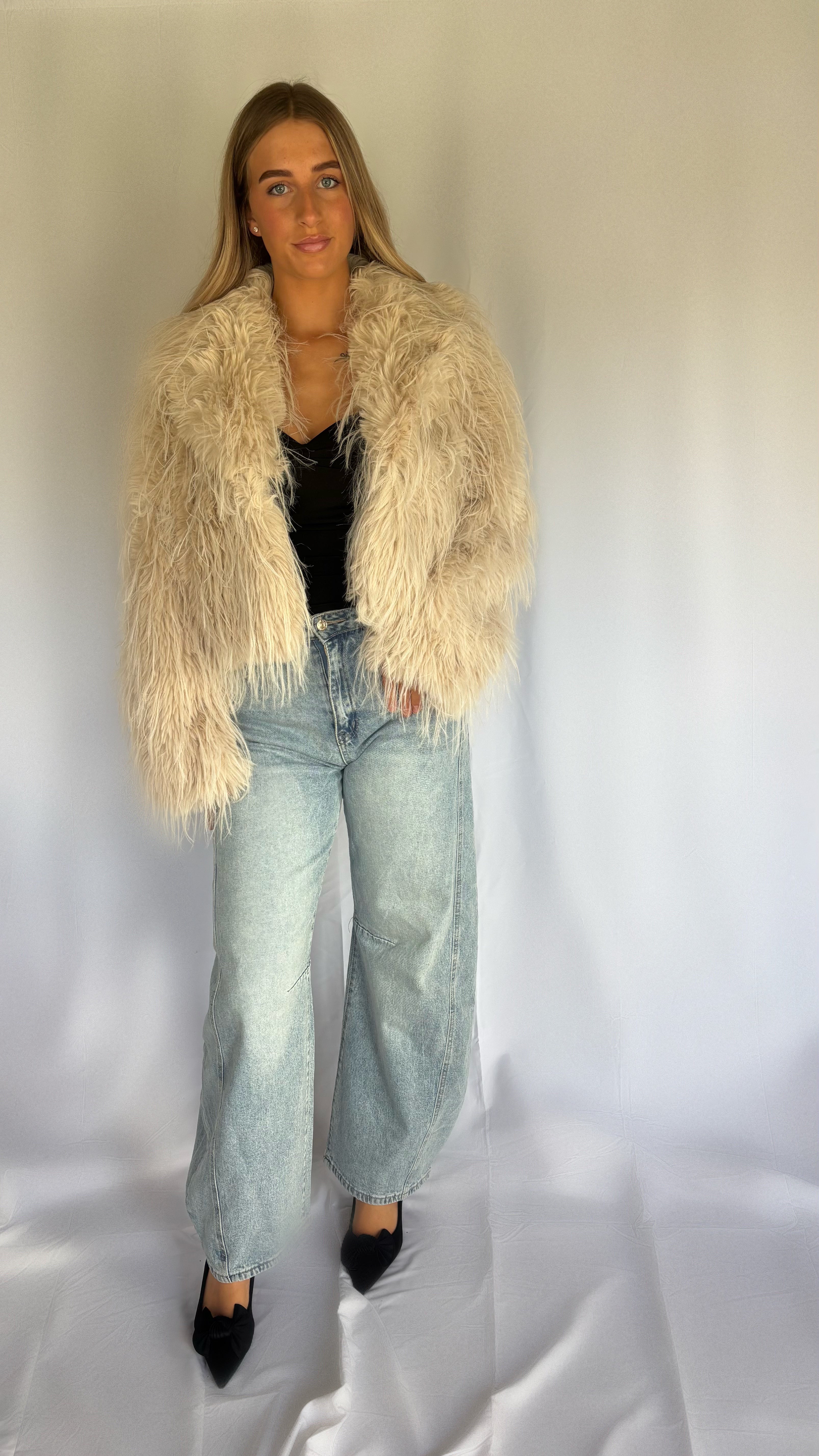 THE CLOË FAUX FUR JACKET
