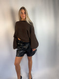 ROMÉE LEATHER SHORTS